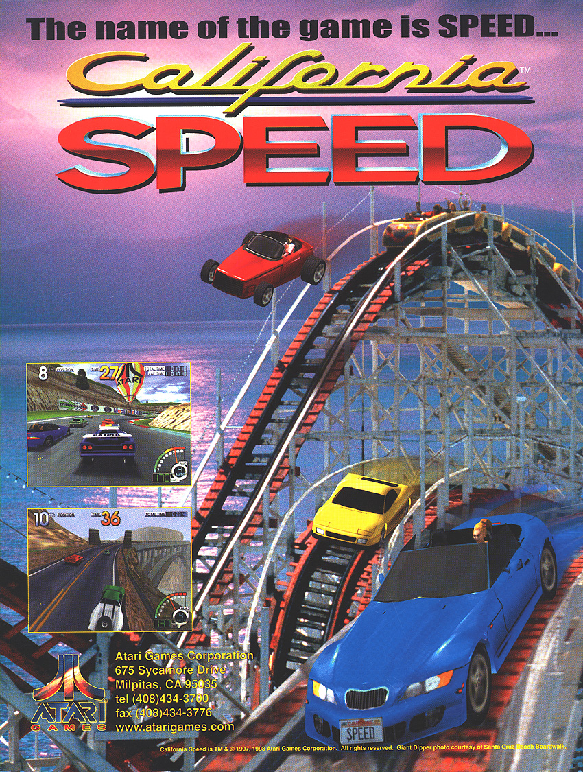 Atari Games: California Speed