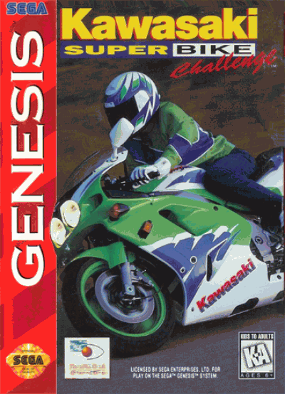 Kawasaki SuperBike Challenge (Sega Mega Drive)