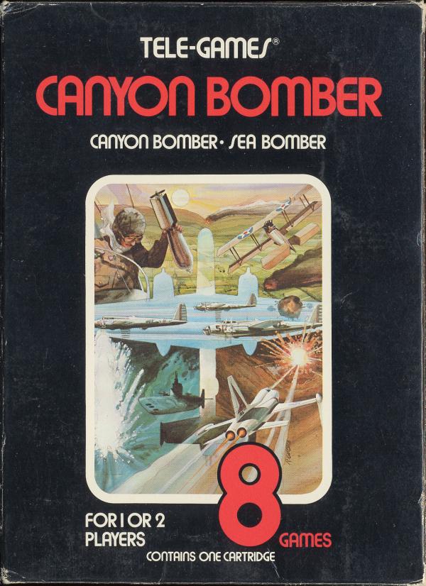 Canyon Bomber (Tele-Games Video Arcade)