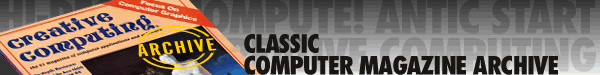 Classic Computer Magazines Archive