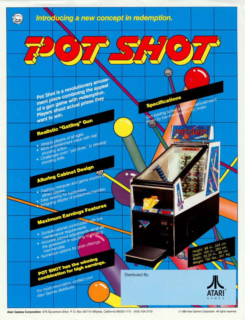Pot Shot (Redemption Game)