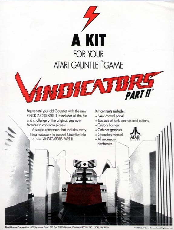 Vindicators Part II (Arcadespiel)